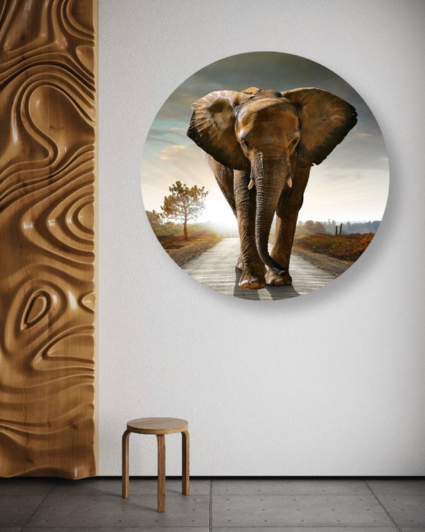 Rundes Bild 'Gentle Giant'
