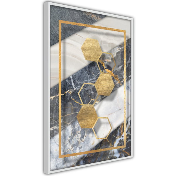 Poster 'Marble Composition III'