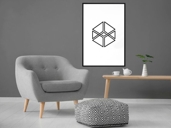 Poster 'Count the Squares'