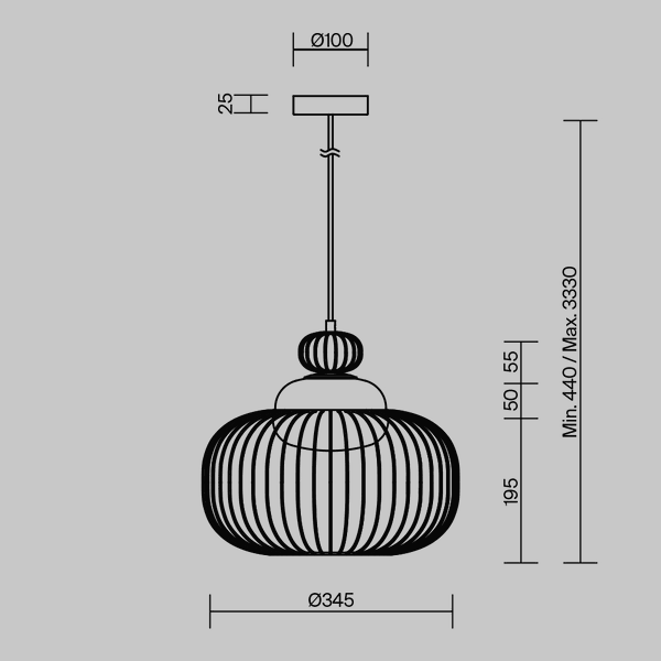 Lampa Wisząca 'Levitation'