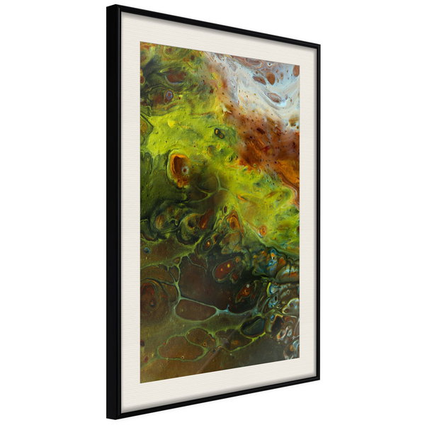 Poster 'Turbulent Green'