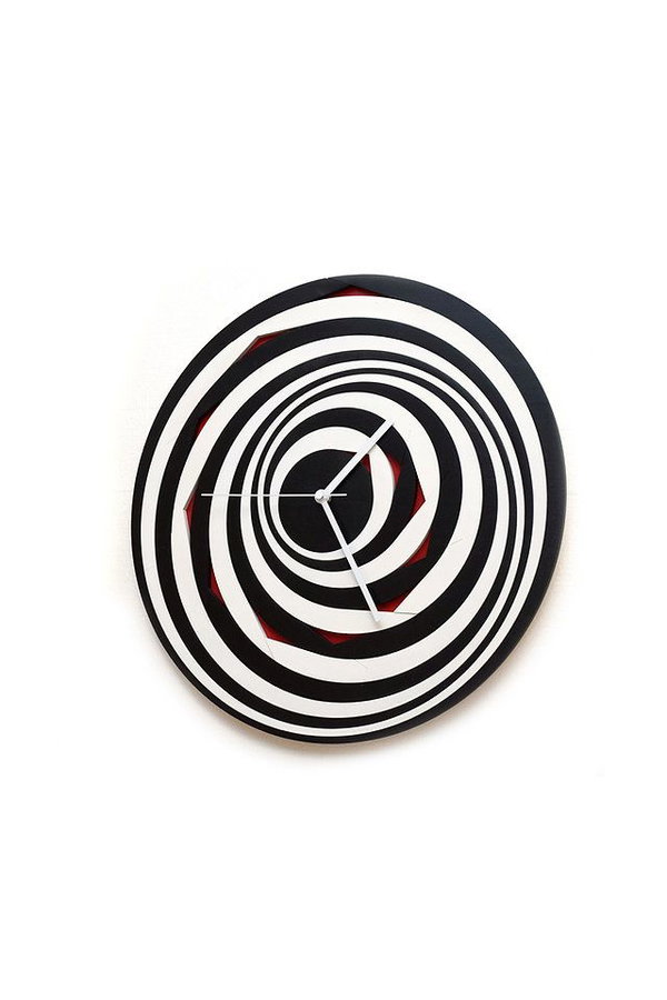 Wanduhr 'Black Hole'