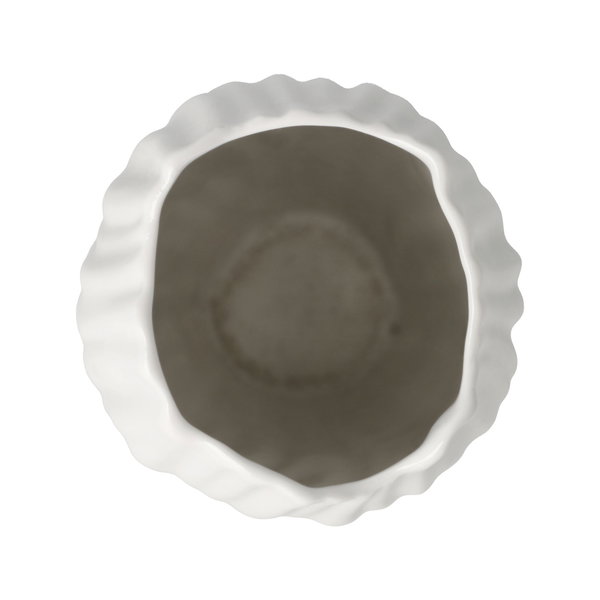 Porzellan Vase 'Ripple Harmony' von Goebel 8x16x8cm