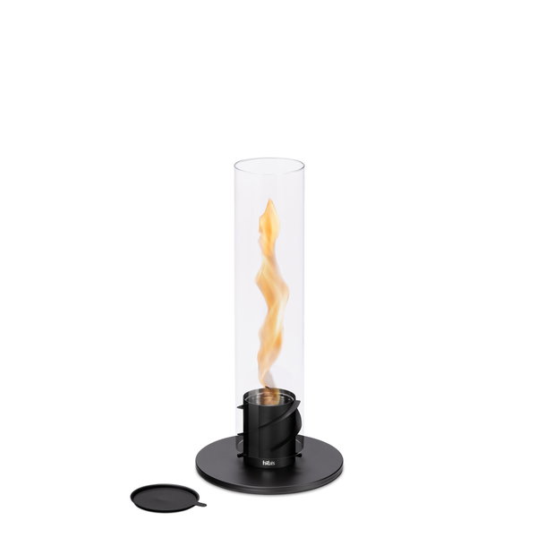 SPIN 90 Table fire black | Outdoor &amp; indoor