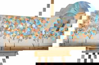 Handgemaltes Gemälde 'Buntes Herbstlaub' 150x50cm | inkl. Echtheitszertifikat