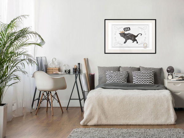 Poster 'Cat in Crown'