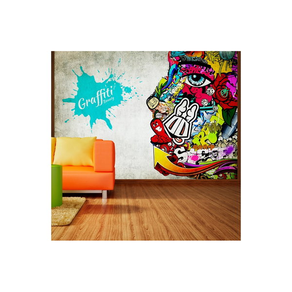 Tapete 'Streetart Lady'