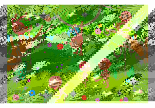 Papier peint 'Joyful Acrobatics'