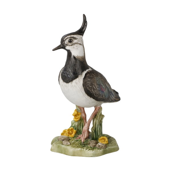 Porzellan Figur 'Kiebitz Groß' von Goebel 9x18x14cm