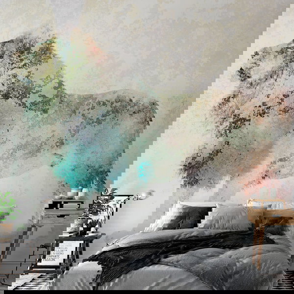 Papier peint autocollant 'Colourful King'