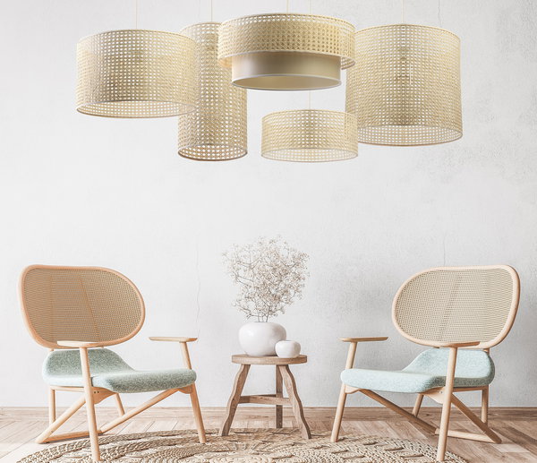 Hanglamp 'Rattan Cozy Sweet'