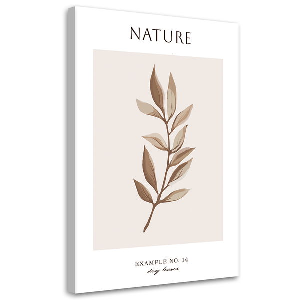 Canvastryck &#039;Dry Leaves #14&#039;