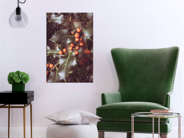 Kunstdruck auf Leinwand 'Magic Bush Vertical'