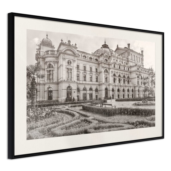 Poster 'Postcard from Cracow: Slowacki Theater'