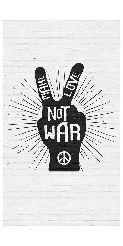 Tapeta 'Peace Message' 159x280cm