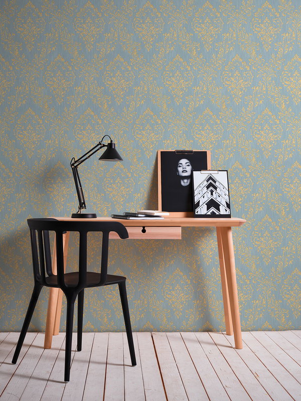 Tapete 'Metallic Silk Nine' 53x1005cm