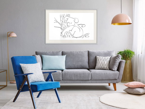 Poster 'Sleepy Koala'