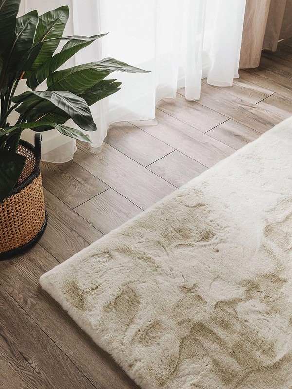 Design Fellteppich Dave Beige