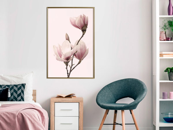Poster 'Blooming Magnolias III'
