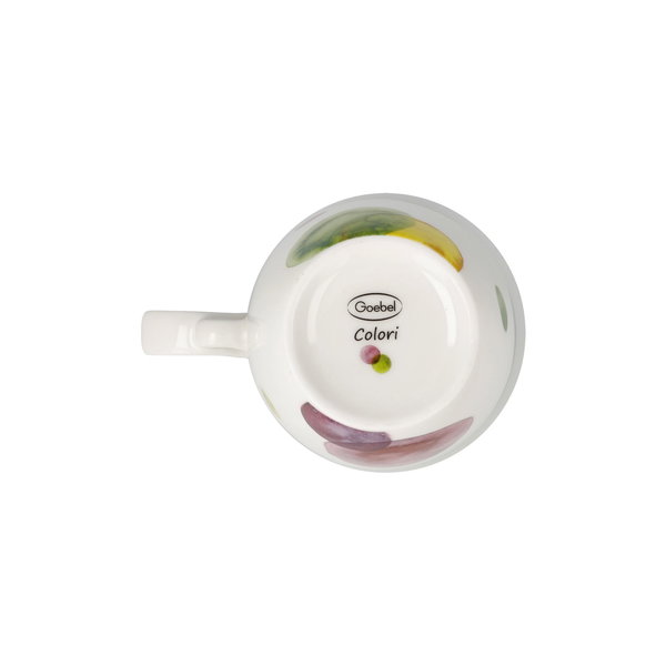 Goebel Teetasse mit Sieb und Deckel 'Colori Mix'