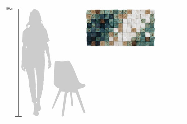Kunst im optimalen Größenverhältnis