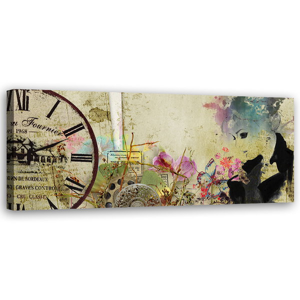 Kunstdruck auf Leinwand 'Whispers of Time and Nature'