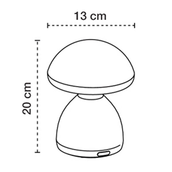 Tischlampe 'Mush T'