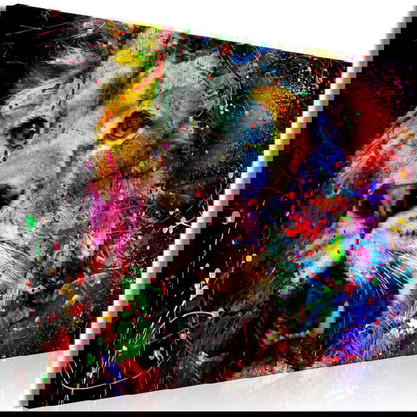 Kunstdruk op canvas 'King of Kings Wide'