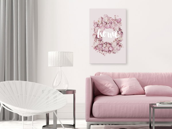 Cuadro impreso sobre lienzo 'Fragrant House Vertical'