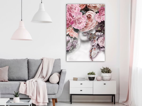 Kunstdruck auf Leinwand 'Give Me Kiss Vertical'