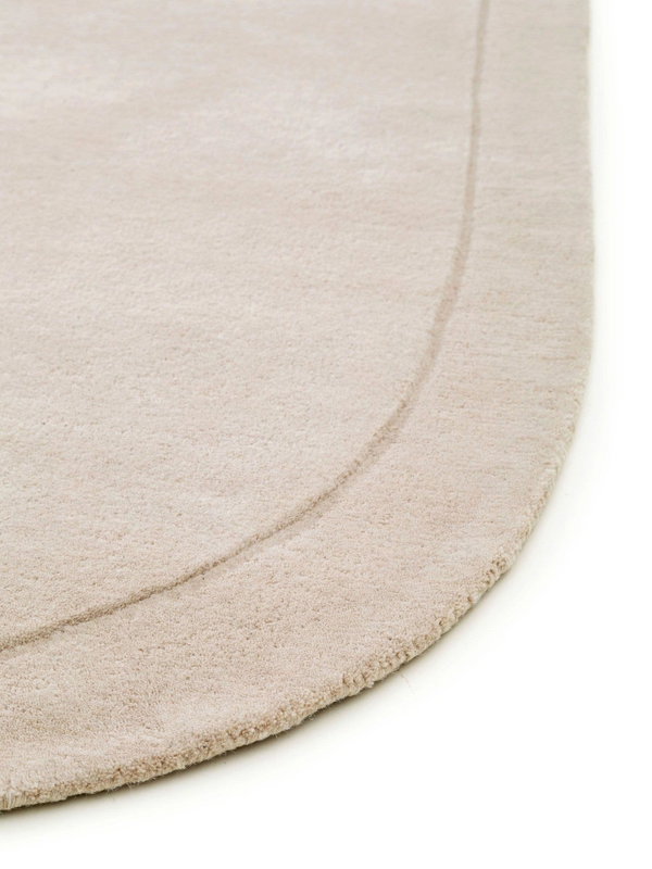 Design Wollteppich Shape Beige