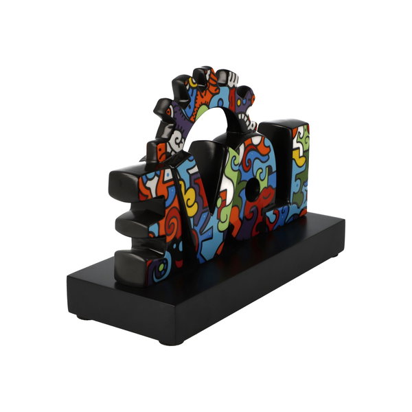 Porzellan Figur 'Evolution of Love 2' von Billy the Artist 0,85x15x22cm