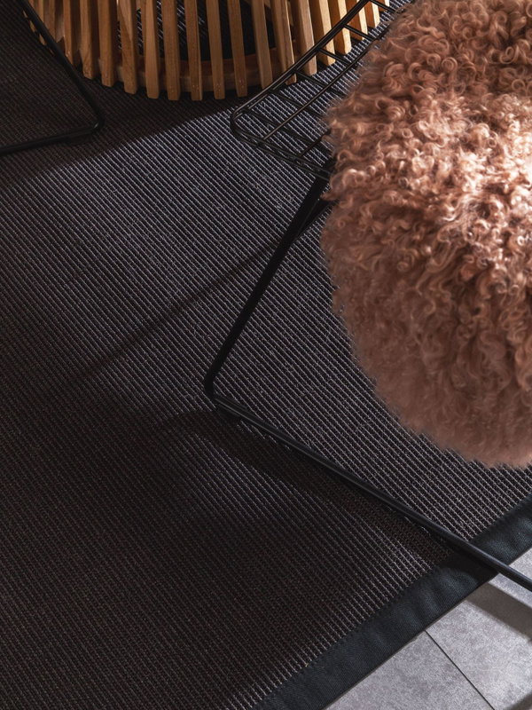 Design Sisal Sana Schwarz
