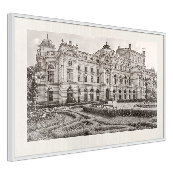 Poster 'Postcard from Cracow: Slowacki Theater'