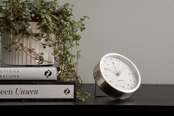 Wecker 'Tinge White Dial'