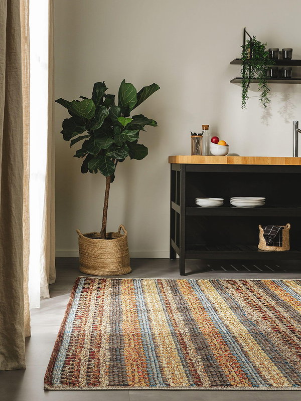 Design In- &amp; Outdoor-Teppich Kenya Bunt