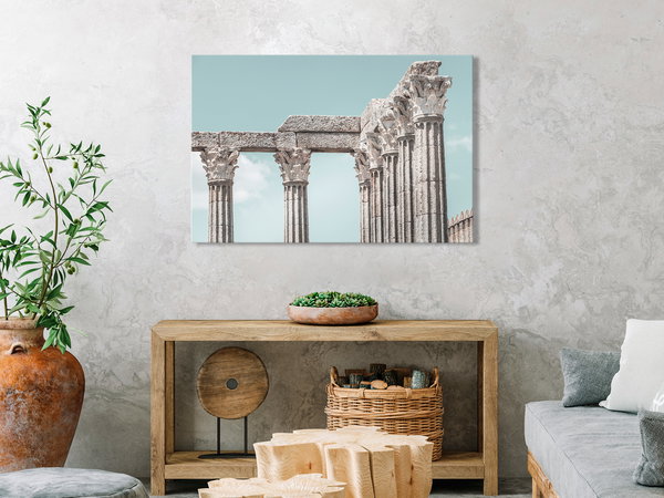 Kunstdruck auf Leinwand 'Pillars of History Wide'