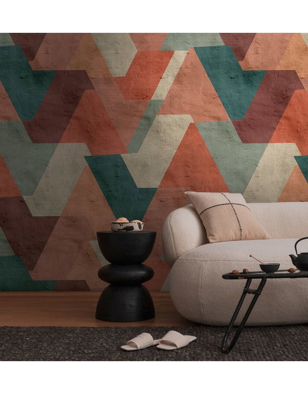 Tapete 'Retro Geometric' 159x280cm