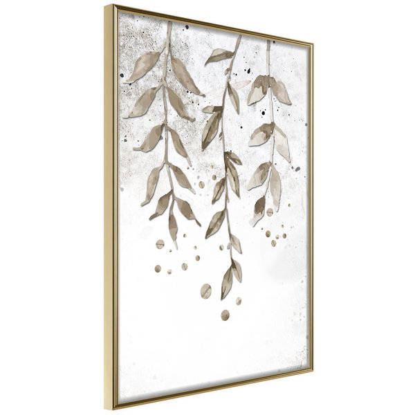 Poster 'Curtain of Leaves'