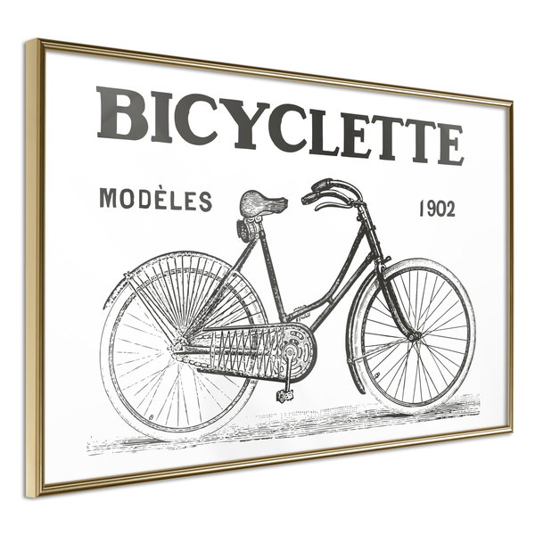 Poster 'Bicyclette'