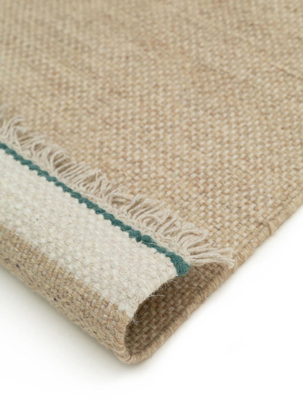 Design Wollteppich Karla Beige