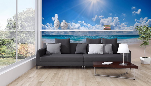 Tapete 'Beach 3' 400x267cm