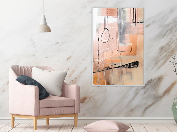 Poster 'Pastel Abstraction'