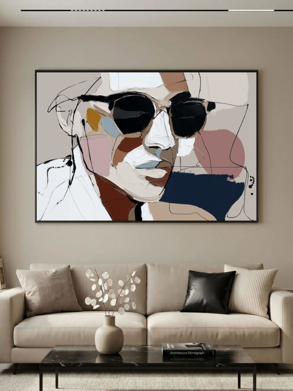 Moderne kunst til hjemmet