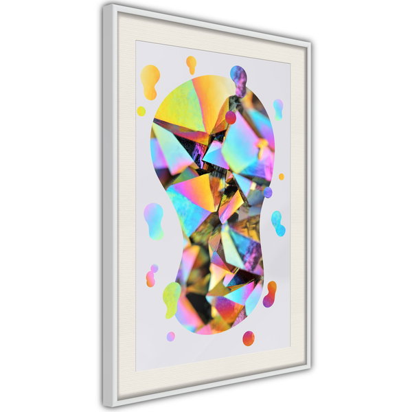 Poster 'Abstract Light Bulb'