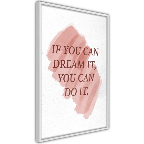 Plakat 'You Can Do It'