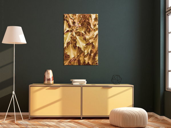 Art print on canvas 'Autumn Aura Vertical'