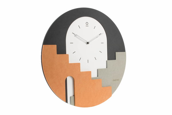 Minimalistische Wanduhr
