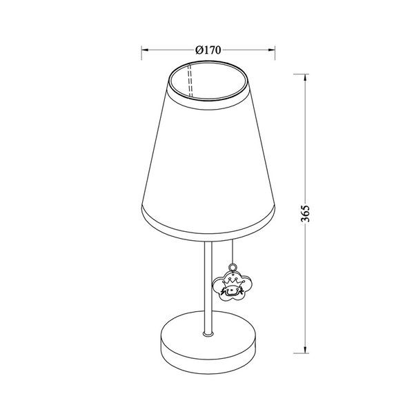 Tischlampe 'Princess T'