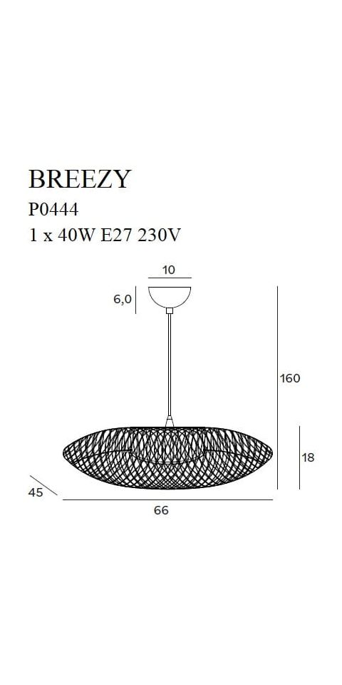Pendelleuchte 'Breezy 3B'